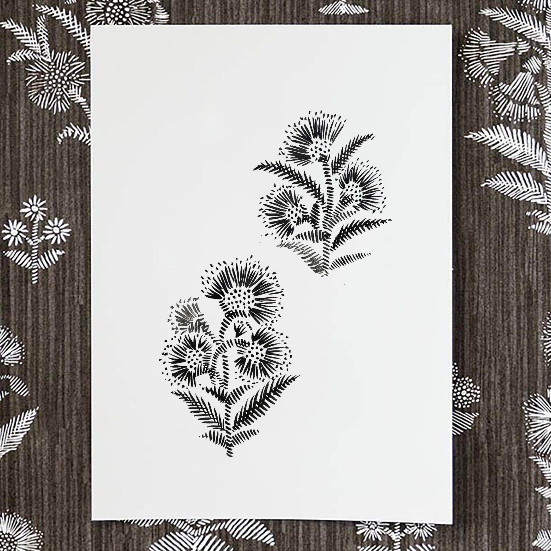 BOTANICAL DRAWING #4