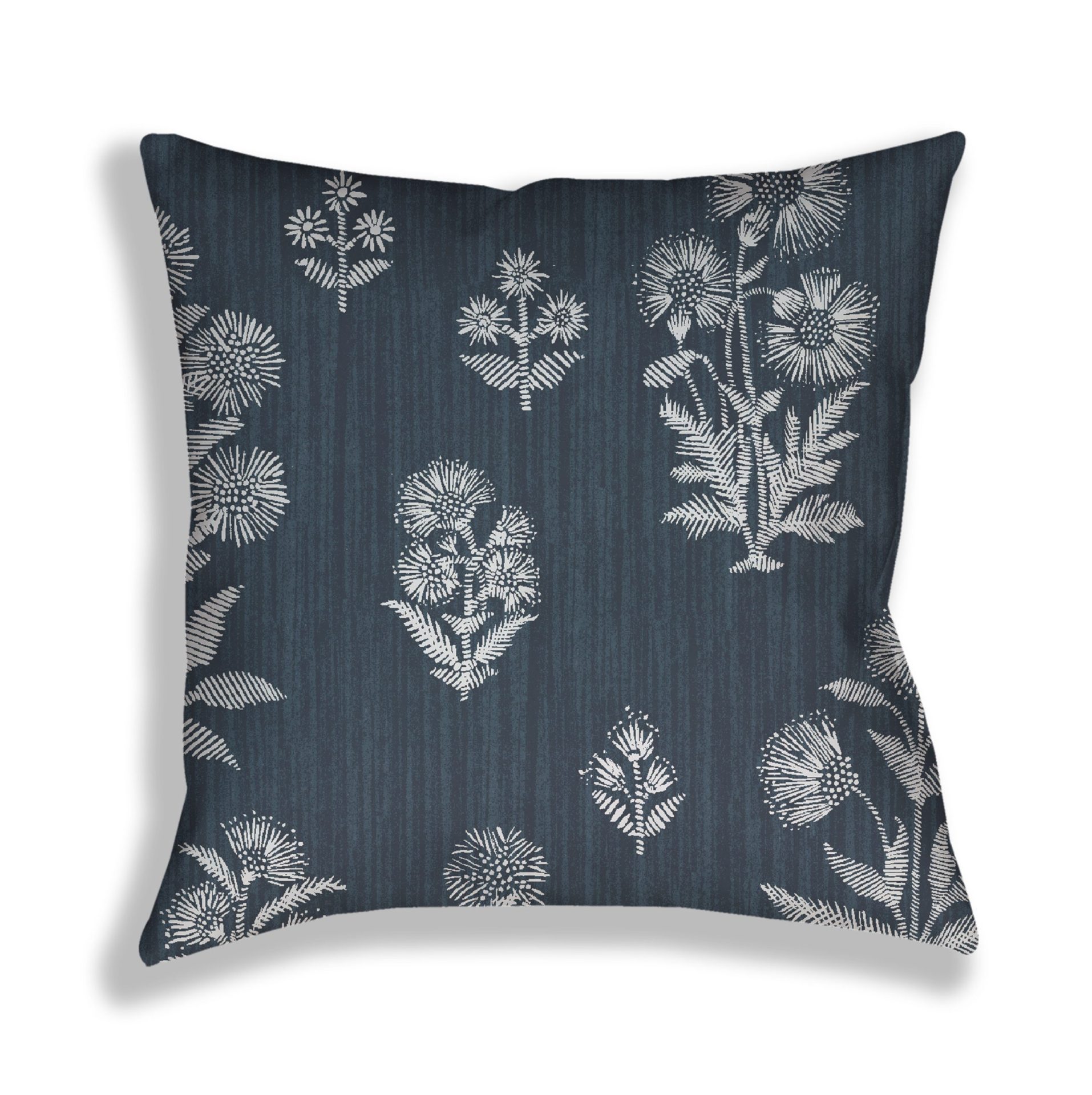 HARWICK BOTANICAL PILLOW | NAVY