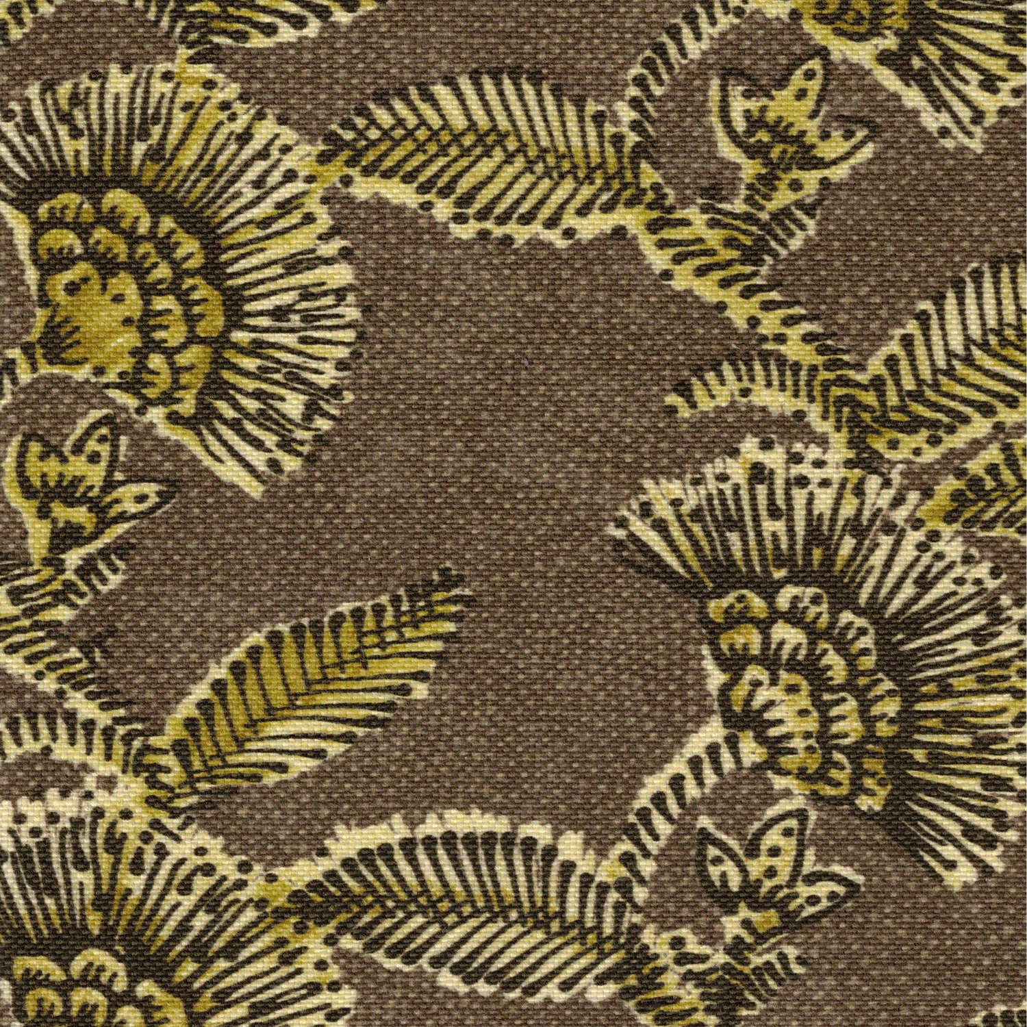 LOUISE FLORAL | BROWN