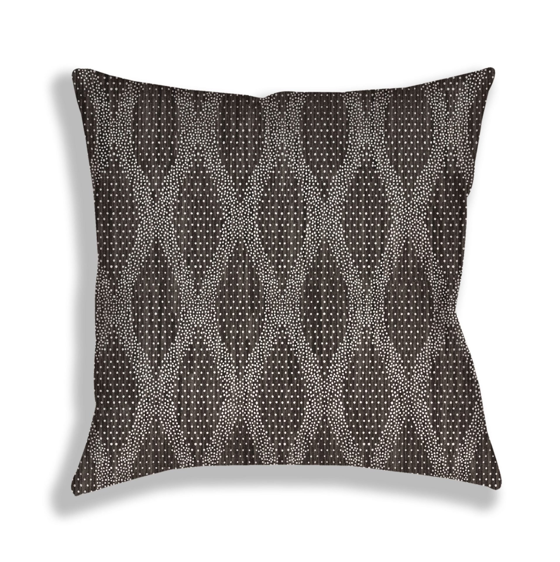 OGEE DOT PILLOW | CHARCOAL