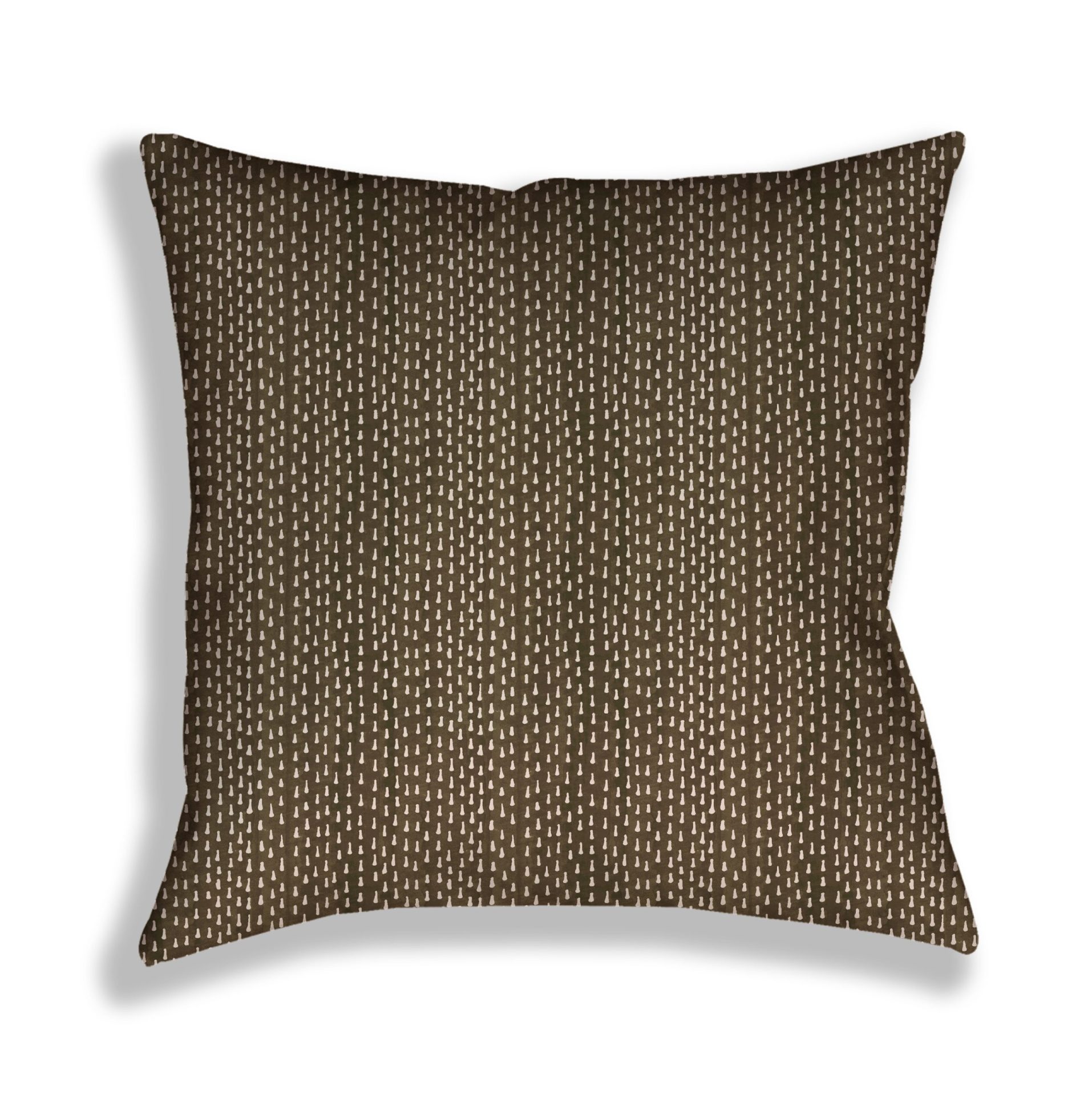 KANTHA PILLOW | BROWN