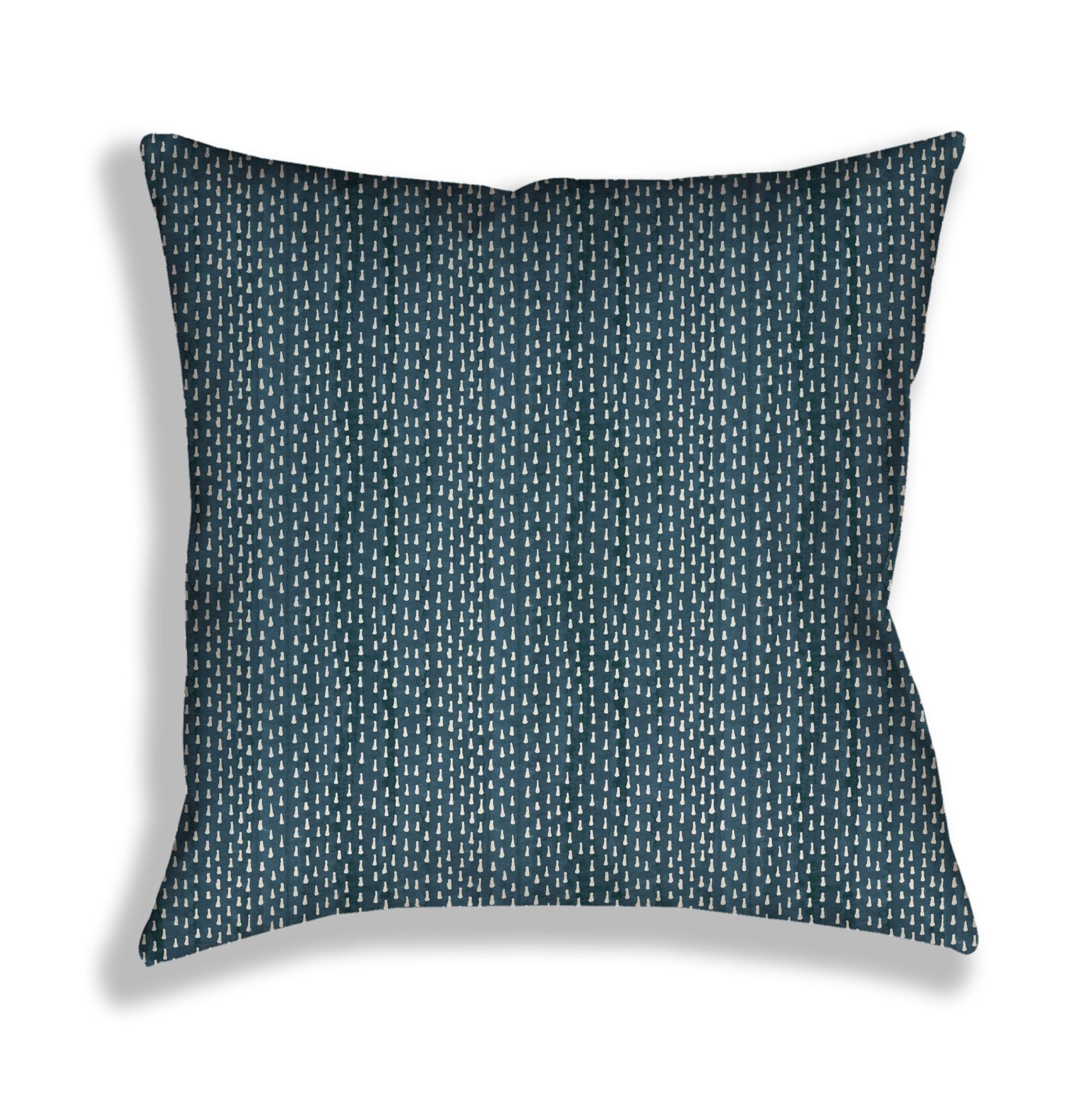 KANTHA PILLOW | NAVY